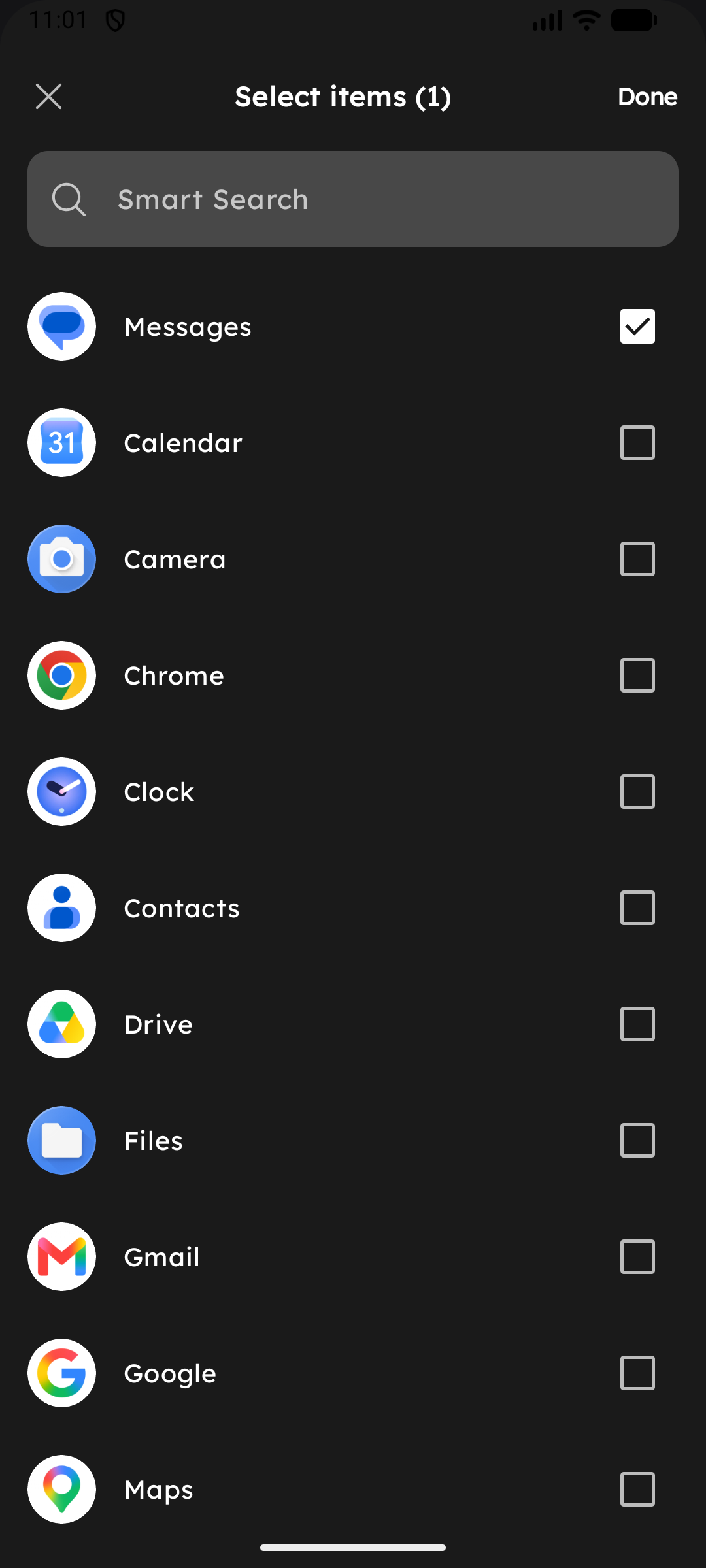 Batch Category App Picker