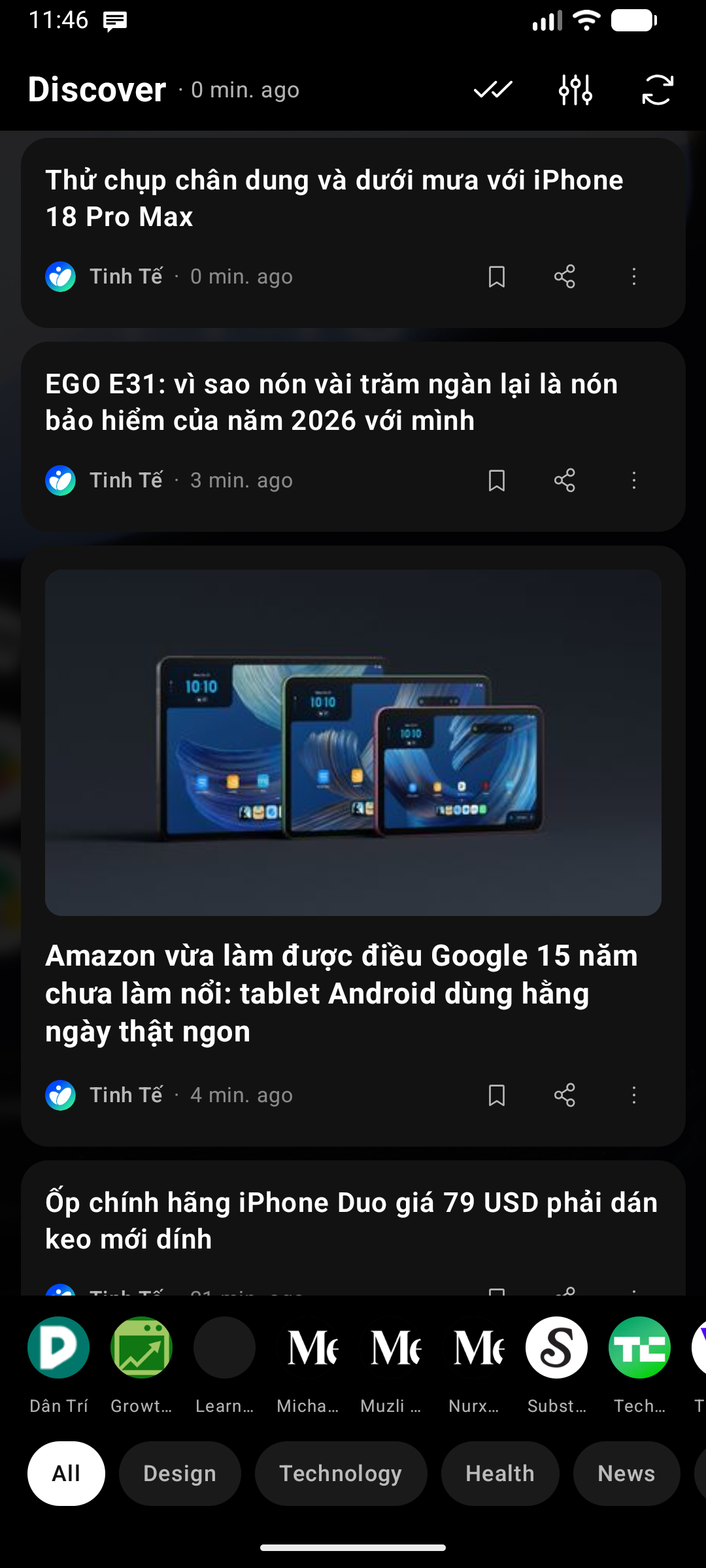 Discover Feed & Reader Mode