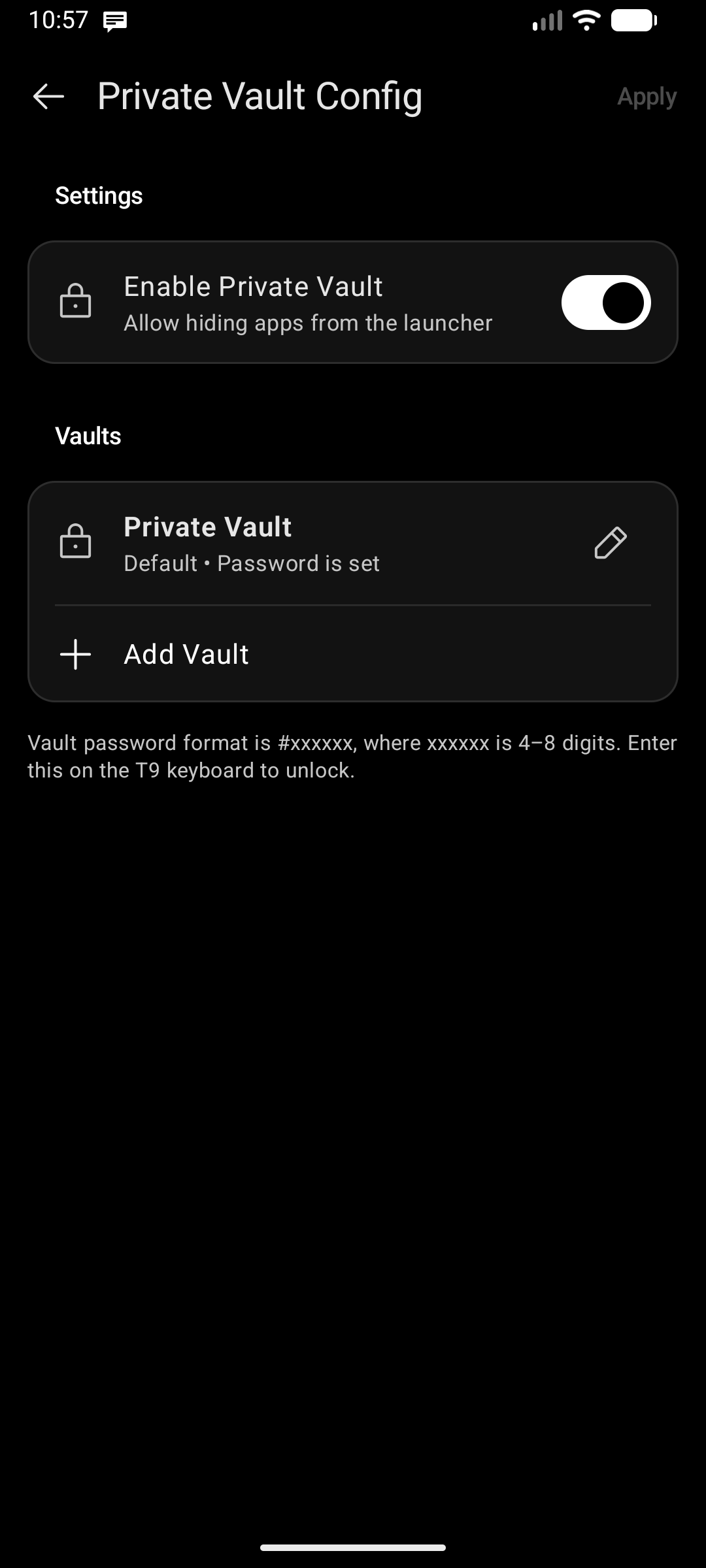 Private Vault & Hidden Items Manager